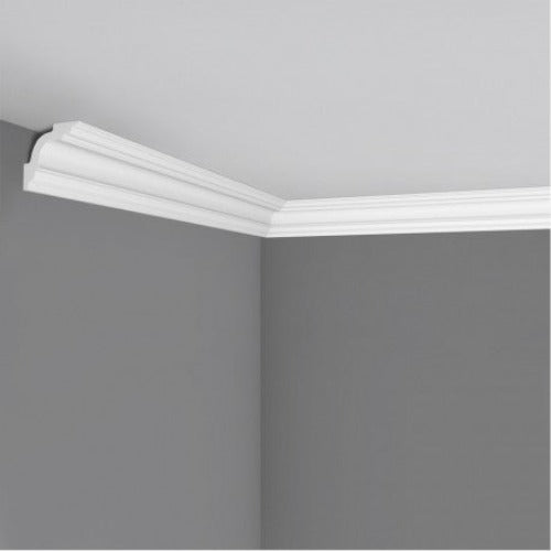 €0,49ml *** STOCK *** Pacco da 300ml di cornice decorativa in polistirene compatto XPS 35X35x2000 LD35C/K35 - Eternal Parquet