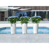 Jardiniere - Cilindro colore 32 - Kit completo - Bianco - 13 L -LECHUZA