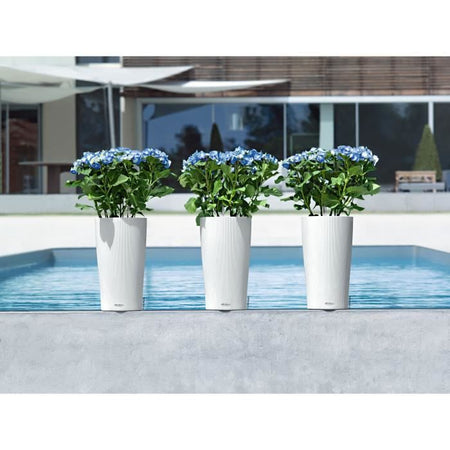 Jardiniere - Cilindro colore 32 - Kit completo - Bianco - 13 L -LECHUZA