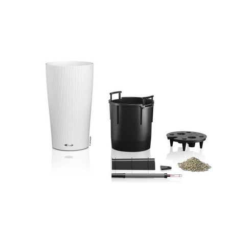 Jardiniere - Cilindro colore 32 - Kit completo - Bianco - 13 L -LECHUZA