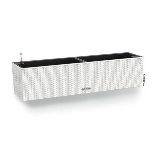 Jardiniere - Cottage Balconera 80 - Kit completo - Bianco - 12 L - LECHUZA