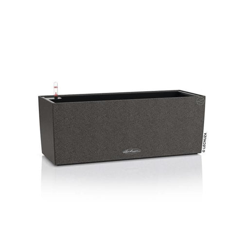 LECHUZA Jardiniere BALCONERA Stone 50 ALL-IN-ONE Nero