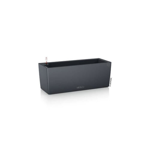 Fioriera - Lechuza UK - Balconera Color 50 - Ardesia - Rettangolare - Con riserva d'acqua