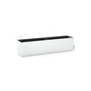 Jardiniere - Balconera colore 80 - Kit completo - Bianco - 12 L - LECHUZA
