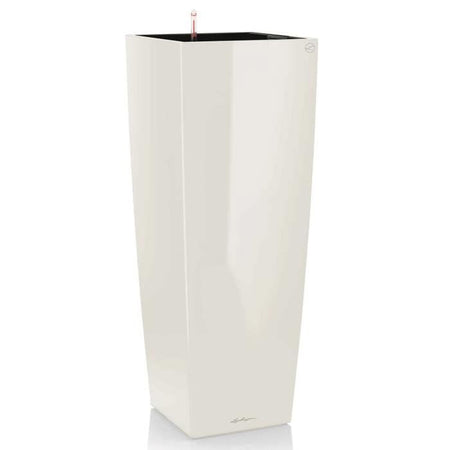 LECHUZA Jardiniere Cubico Alto 40 ALL-IN-ONE Bianco lucido 18230 421493