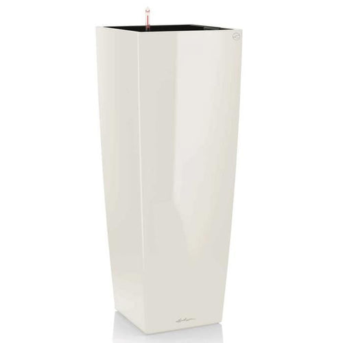 LECHUZA Jardiniere Cubico Alto 40 ALL-IN-ONE Bianco lucido 18230 421493