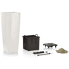 LECHUZA Jardiniere Cubico Alto 40 ALL-IN-ONE Bianco lucido 18230 421493