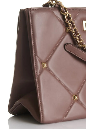 LECLAF | Borsa rettangolare borchie