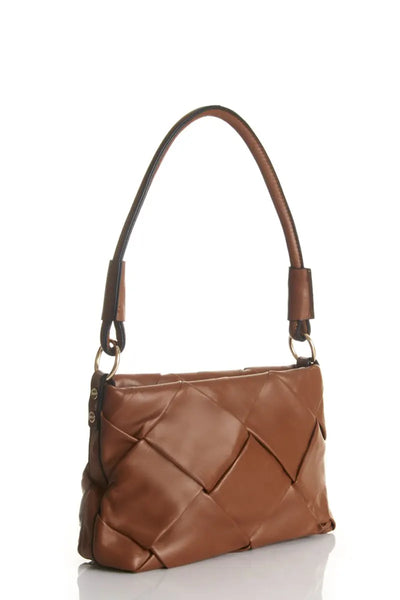 LECLAF | Borsa a spalla intrecciata