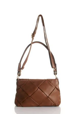 LECLAF | Borsa a spalla intrecciata