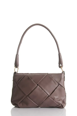 LECLAF | Borsa a spalla intrecciata