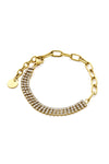 LECLAF | Bracciale Bianco Lucido