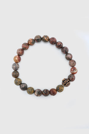 LECLAF | Bracciale elastico teschio