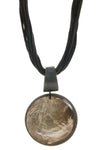LECLAF | Collana corda e medaglione