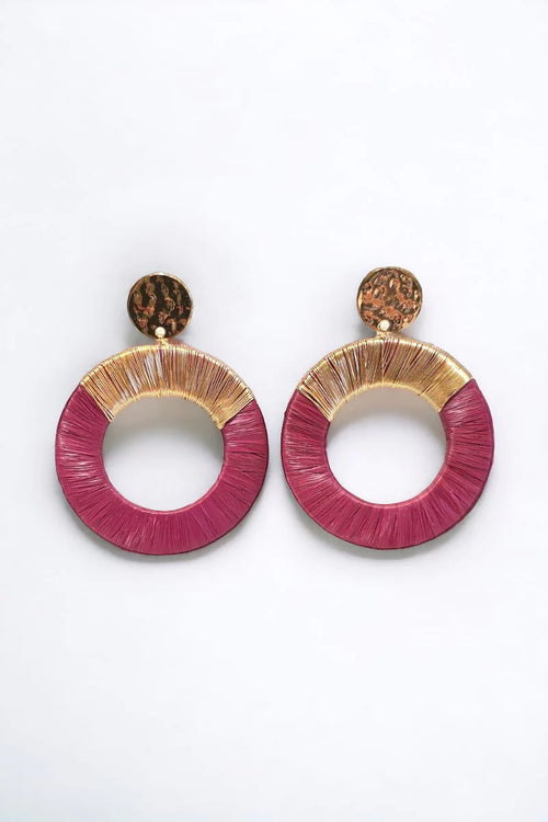 Orecchini pendenti Circle