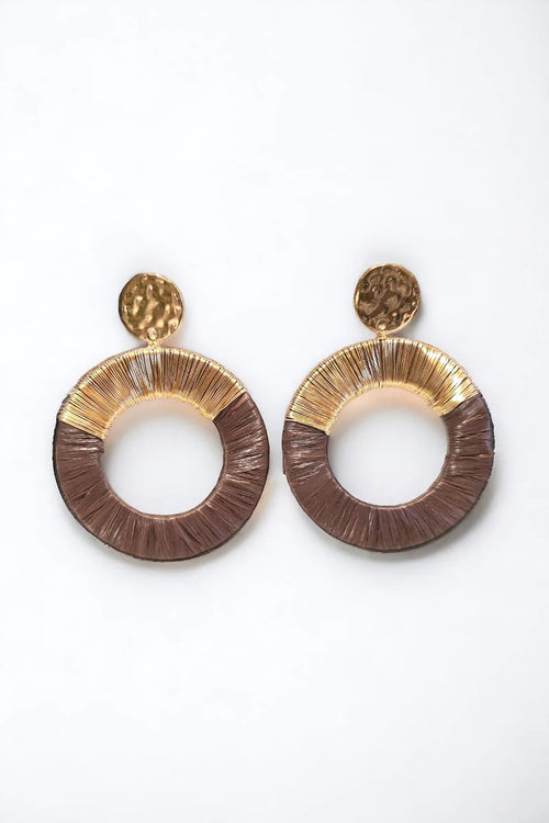 Orecchini pendenti Circle