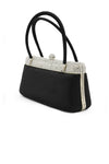 Pochette raso e strass