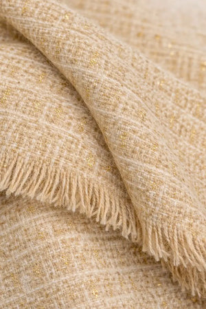 Leclaf - Sciarpa tweed quadrettato