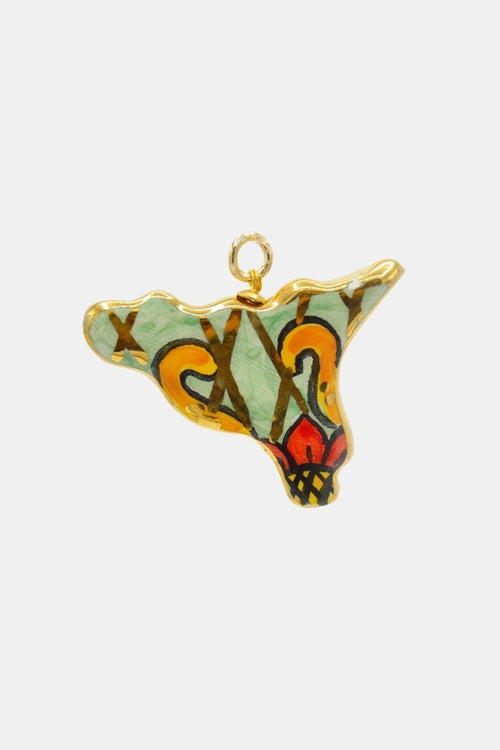 Ciondolo Sicilia grande | Leclaf Sicily