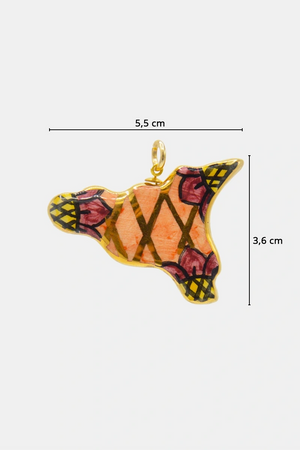 Ciondolo Sicilia grande | Leclaf Sicily