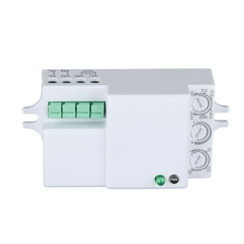 Sensore di Movimento a Microonde 180°-360° Montaggio a Plafone Colore Bianco (Max 300W) IP20