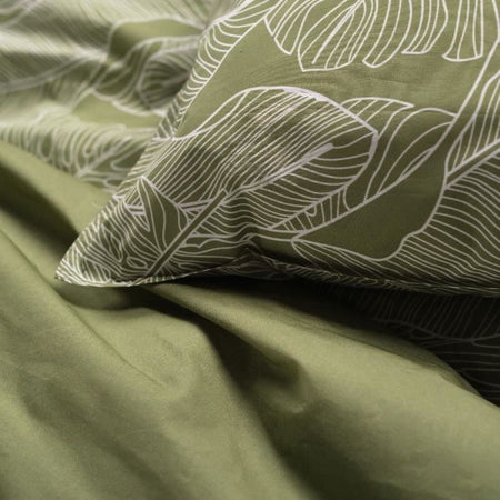 Set di letti - oggi Sunshine - 240x260 cm - 2 persone - Cotone con stampa floreale