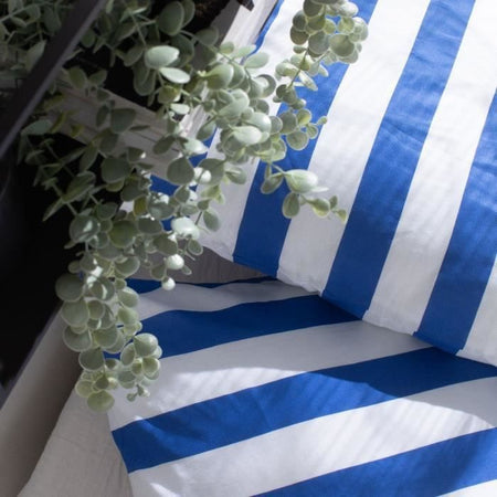 Set da letto - oggi Summer Stripes - 240x220 cm - 2 persone - Cotone Stampato Rushed