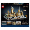 LEGO Harry Potter 76419 Castello e giardini di Hogwarts, kit modello da costruire per adulti, include luoghi iconici