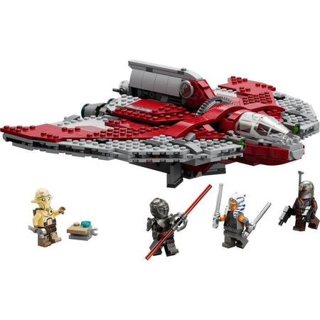 LEGO Star Wars Shuttle T-6 di Ahsoka Tano 75362, Nave Lancia-Bottoni, 4 Personaggi