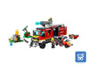 LEGO City Autopompa dei Vigili del Fuoco Unità di Comando dei Pompieri con Camion Giocattolo e Droni +7 Anni 60374