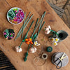 LEGO Creator Expert 10280 Bouquet di fiori, fiori artificiali, kit per la decorazione di fiori fai da te, set per adulti