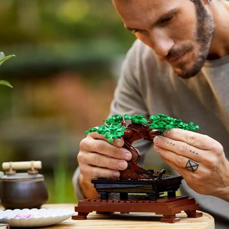LEGO Creator Expert 10281 Hobby creativo bonsai per adulti, kit di decorazione botanica fai-da-te