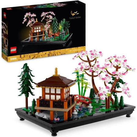 LEGO Icons 10315 Il Giardino pacifico, Kit di giardinaggio botanico Zen per adulti, Regalo per donne, uomini