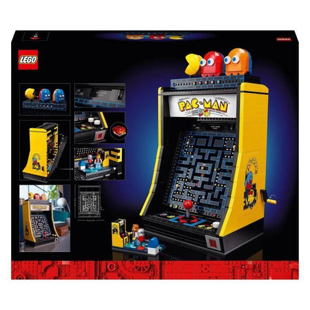 LEGO 10323 Icons PAC-MAN Gioco Arcade, Kit Modello da Costruire per Adulti, Macchina da Gioco con Personaggi