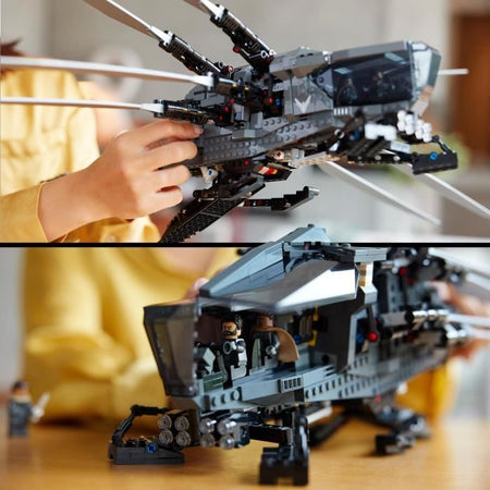 LEGO Icons Dune Atreides Royal Ornithopter, set da collezione per adulti, idea regalo per donne, uomini e amanti del cinema