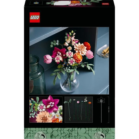 LEGO Botany 10342 Bouquet di fiori rosa - Set di costruzioni per adulti