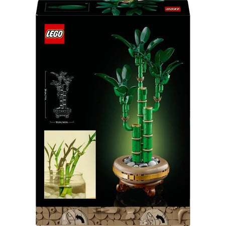 LEGO Botany 10344 Lucky Bamboo - Pianta artificiale e decorazione per la casa