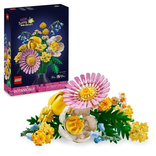 LEGO Botany 10347 Bouquet soleggiato, fiori artificiali, età 9+