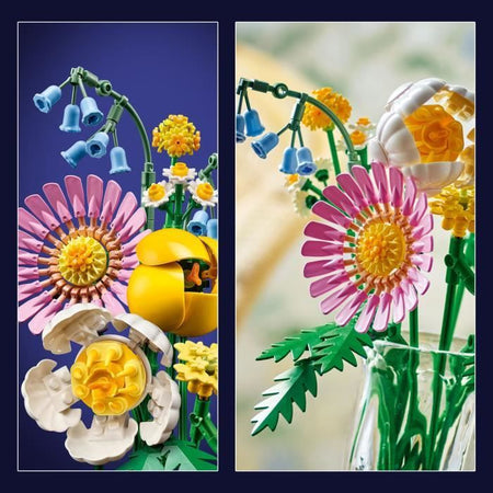 LEGO Botany 10347 Bouquet soleggiato, fiori artificiali, età 9+