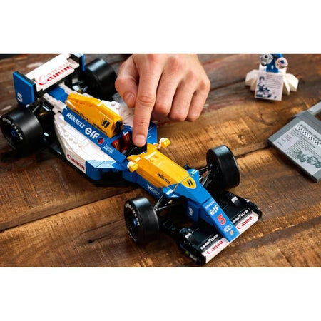 LEGO Icons 10353 Williams Racing FW14B e Nigel Mansell - Auto da corsa di F1 per adulti