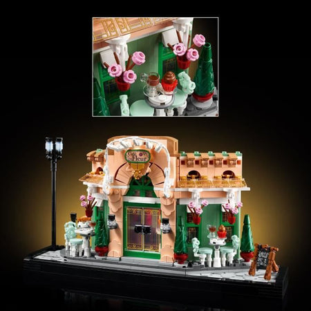 LEGO Icons 10362 French Cafe - Decorazione scaffale parigino - Set per adulti