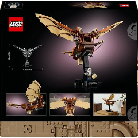 LEGO Icons 10363 Macchina volante di Leonardo da Vinci - Decorazione per adulti