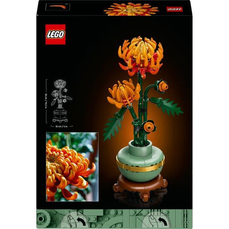 LEGO Icons 10368 Il Crisantemo - Set di decorazioni floreali costruibili per adulti