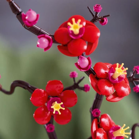 LEGO Icons 10369 Plum Blossoms - Decorazione floreale per interni, set per adulti