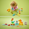 LEGO DUPLO Il mio primo treno degli animali 10412, giocattolo con ruote per bambini, animali creativi da costruire
