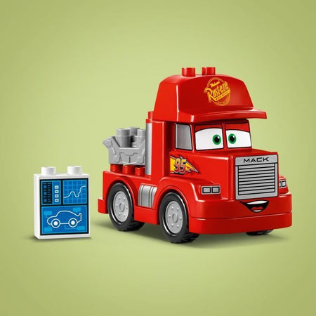 LEGO DUPLO  10417 Disney e Pixar Cars Mack Race, giocattolo con ruote per bambini