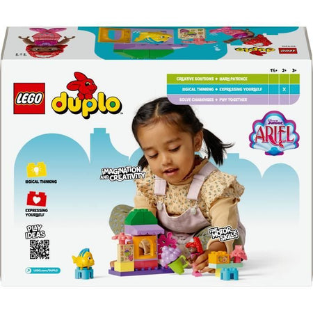 LEGO DUPLO  Disney 10420 Il tavolino da caffè di Ariel e Flounder - Set La Sirenetta