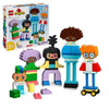 LEGO DUPLO My Town 10423 Personaggi da costruire con diverse emozioni, Giocattolo con 71 Mattoncini con 5 Personaggi