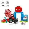LEGO DUPLO Marvel 10424 L'avventura in moto di Spin - Giocattolo di Spidey e i suoi amici