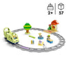 LEGO DUPLO My Town 10427 Treno delle avventure interattivo - Giocattoli per l'apprendimento precoce per bambini di 2 anni